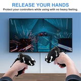 Silicone Protective Jacket with Thumb Cap for Oculus Quest 2 Controller - Black