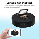 360° Rotating Display Stand - Black