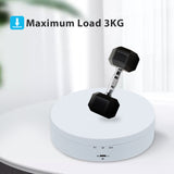 360° Rotating Display Stand - White