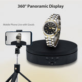 360?? Rotating Display Stand - Black (14.5cm)