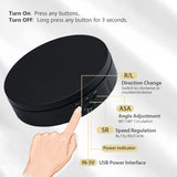 360?? Rotating Display Stand - Black (14.5cm)