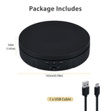 360?? Rotating Display Stand - Black (14.5cm)