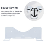 Wall Mount Storage Stand with Screws for Oculus Quest 2-White (JYS-OC001)