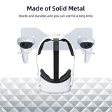 Wall Mount Storage Stand with Screws for Oculus Quest 2-White (JYS-OC001)