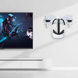 Wall Mount Storage Stand with Screws for Oculus Quest 2-White (JYS-OC001)