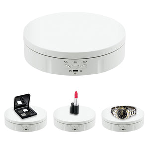 360° Rotating Display Stand - White (14.6cm)