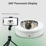 360° Rotating Display Stand - White (14.6cm)