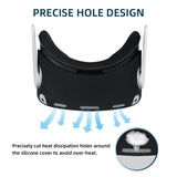Silicon Protective Cover for Oculus Quest 2 Headset-Black