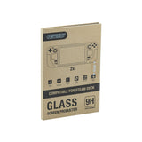 2 Pieces Tempered Glass Screen Protector with Package for Steam Deck (GP-801)