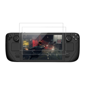 2 Pieces Tempered Glass Screen Protector with Package for Steam Deck (GP-801)