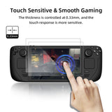 2 Pieces Tempered Glass Screen Protector with Package for Steam Deck (GP-801)