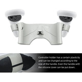 Wall Mount Charging Dock for Oculus Quest 2 Helmet - White (ZY-36)