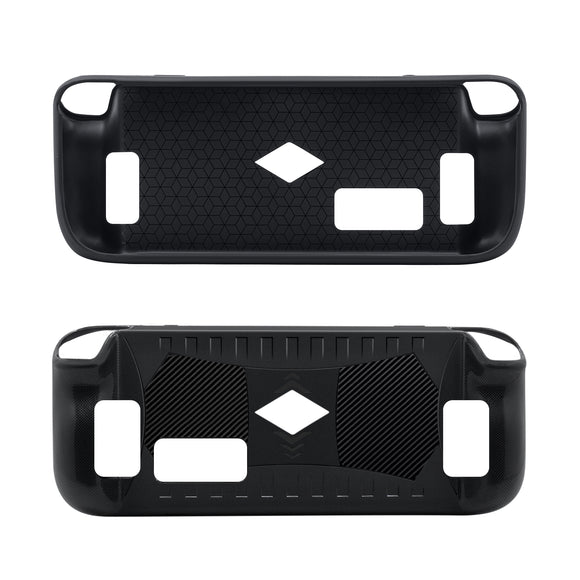 Anti-Slip Shockproof TPU Case for Steam Deck - Black