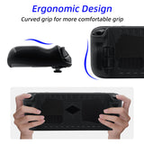 Anti-Slip Shockproof TPU Case for Steam Deck - Black