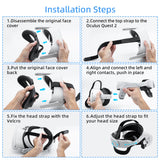 Adjustable Head Strap for Oculus Quest 2(OQ032)