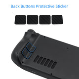 Touchpad and Back Buttons Protect Sticker for Steam Deck - Black