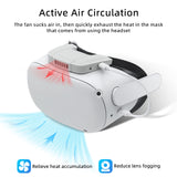 KJH Cooling Fan for Oculus Quest 2 - White (KJH-OQ2-004)