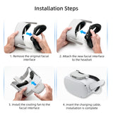 KJH Cooling Fan for Oculus Quest 2 - White (KJH-OQ2-004)