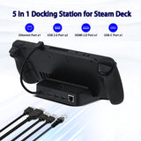 5 In 1 Docking Station with Ethernet Port for Steam Deck(AL-ST660)