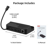 5 In 1 Docking Station with Ethernet Port for Steam Deck(AL-ST660)