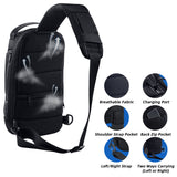 Portable Waterproof Chest Bag for Steam Deck - Black(KLSD001)