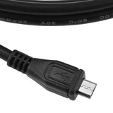 1.8m Micro USB to USB Cable Black