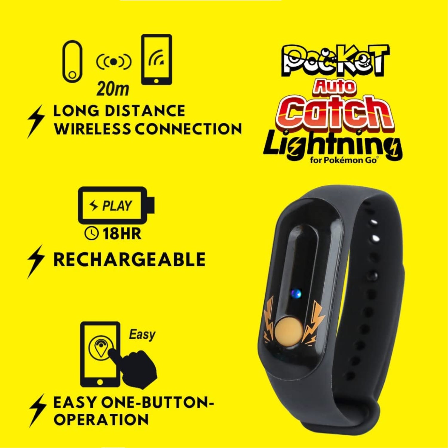 Pocket Auto Catch Lightning - Brook Gaming