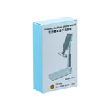 Foldable Stand Holder with Adjustable Height & Angle for Mobile Phone/Tablet/e-Reader -White (T4)