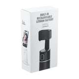 360 Degree Auto Face Tracking Phone Holder - White