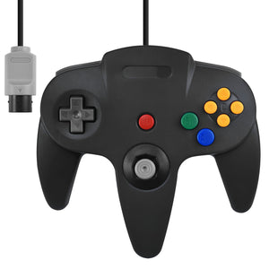 Wired Controller for Nintendo N64 Black