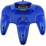 Wired Controller for Nintendo N64 Blue