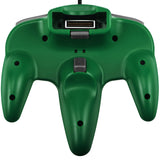 Wired Controller for Nintendo N64 Green