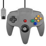 Wired Controller for Nintendo N64 Gray