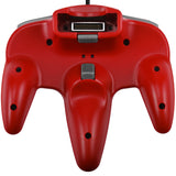 Wired Controller for Nintendo N64 Red