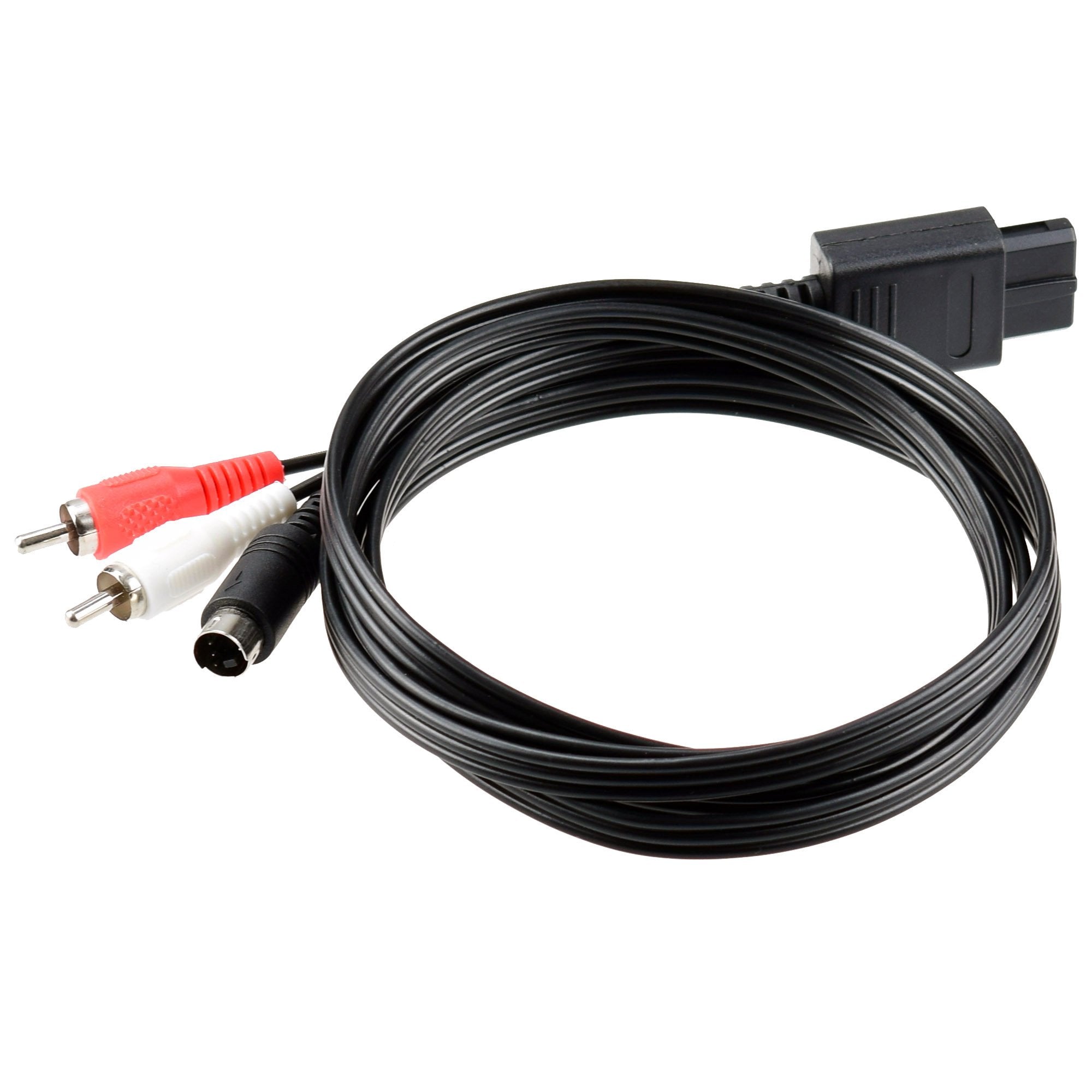 AMATHINGS AV-kabel geschikt voor Nintendo Gamecube, SNES, N64, GC, NGC AMATHINGS AV-kabel geschikt voor Nintendo Gamecube, SNES, N64, GC, NGC