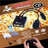 Brook Wingman SD Converter for Xbox 360/Xbox One/Xbox Elite 1&2/PS3/PS4/Switch Pro Controller to Sega Dreamcast & Saturn Console (FM0008430)