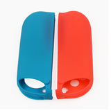Blue& Red Silicone Case with 3-Set Thumb Stick Caps for Nintendo Switch/Nintendo Switch OLED Joy-Con Controller