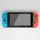 Blue& Red Silicone Case with 3-Set Thumb Stick Caps for Nintendo Switch/Nintendo Switch OLED Joy-Con Controller