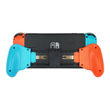 IPLAY Retractable Handle Grip with Stand for Nintendo Switch & Switch Lite/Switch OLED - Red & Blue