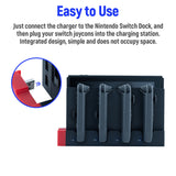 iPega PG-9186 4 in 1 Joy-Con Charging Dock Station with LED Indicator for Nintendo Switch