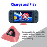 DOBE Type-C Mini Charging Dock for Nintendo Switch Lite Coral (TNS-19062)