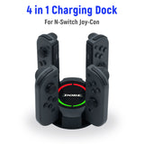 DOBE 4-in-1 Charging Dock with LED Indicator for Nintendo Switch/Switch OLED Joy-Con (TNS-1882)