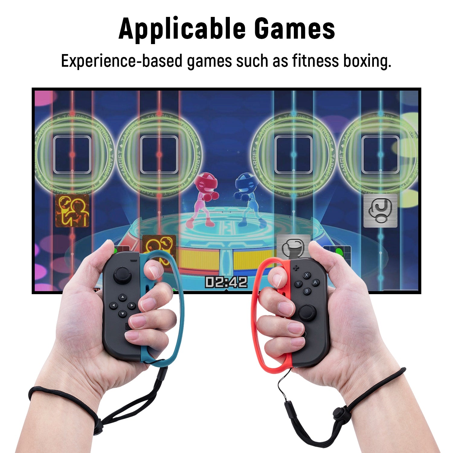 IPLAY Boxing Grip for Nintendo Switch/Switch OLED Joy-Con (HBS-199
