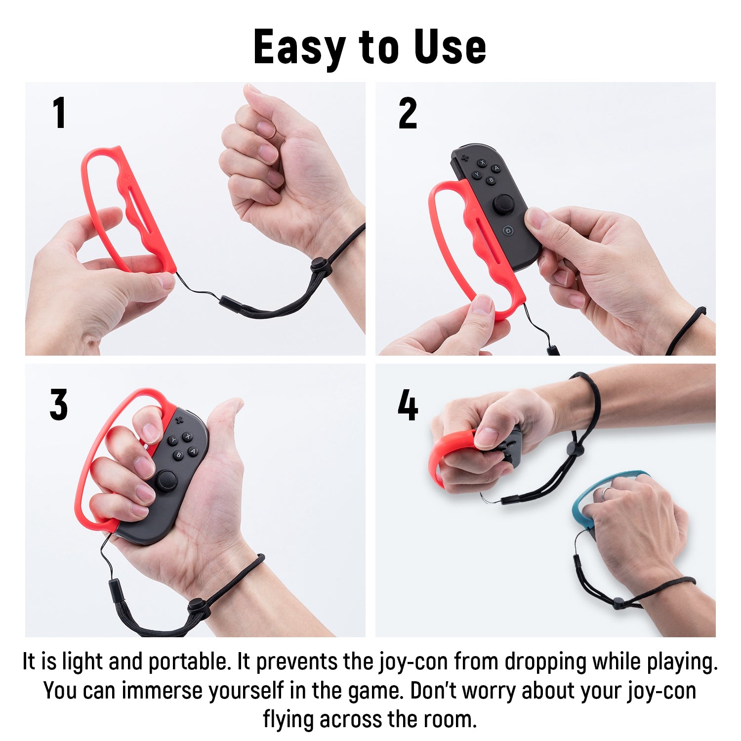 IPLAY Boxing Grip for Nintendo Switch/Switch OLED Joy-Con (HBS-199