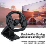 Multi Axis Steering Wheel with Suction Cup for Nintendo Switch/Nintendo Switch OLED Joy-Con (KJH-NS-057)