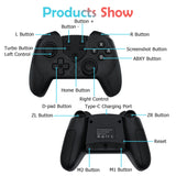 T23 Dual Vibration Wireless Controller with Wake-Up Function for Nintendo Switch/Switch OLED/Switch LITE/PC