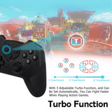 T23 Dual Vibration Wireless Controller with Wake-Up Function for Nintendo Switch/Switch OLED/Switch LITE/PC