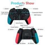 T23 Dual Vibration Wireless Controller with Wake-Up Function for Nintendo Switch/Switch OLED/Switch LITE/PC