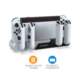Dobe 4 In 1 Charging Dock for Nintendo Switch / Switch OLED Joy-Con (TNS-0122)