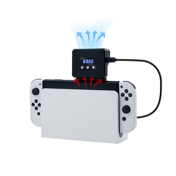 Radiator with LED Temperature Display for Nintendo Switch/Switch OLED